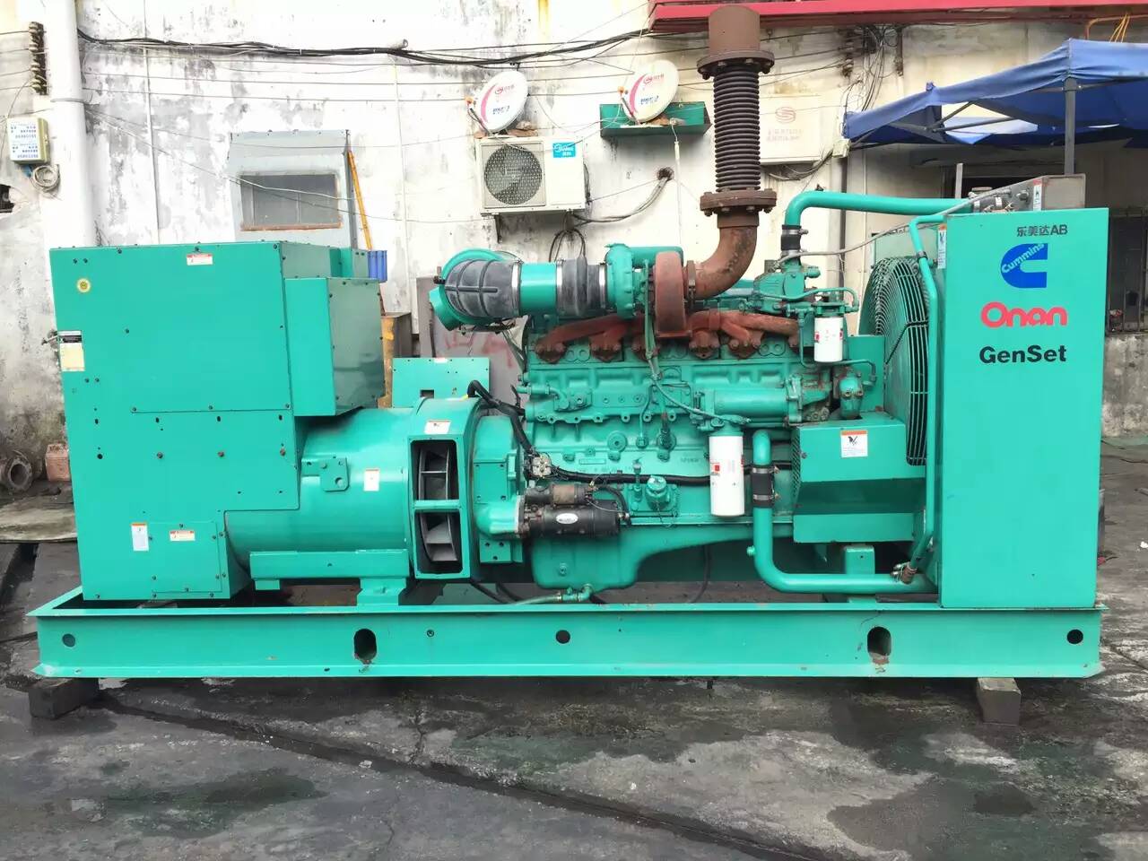 柳林租赁发电机-柴油发电机不正常冒烟的原因